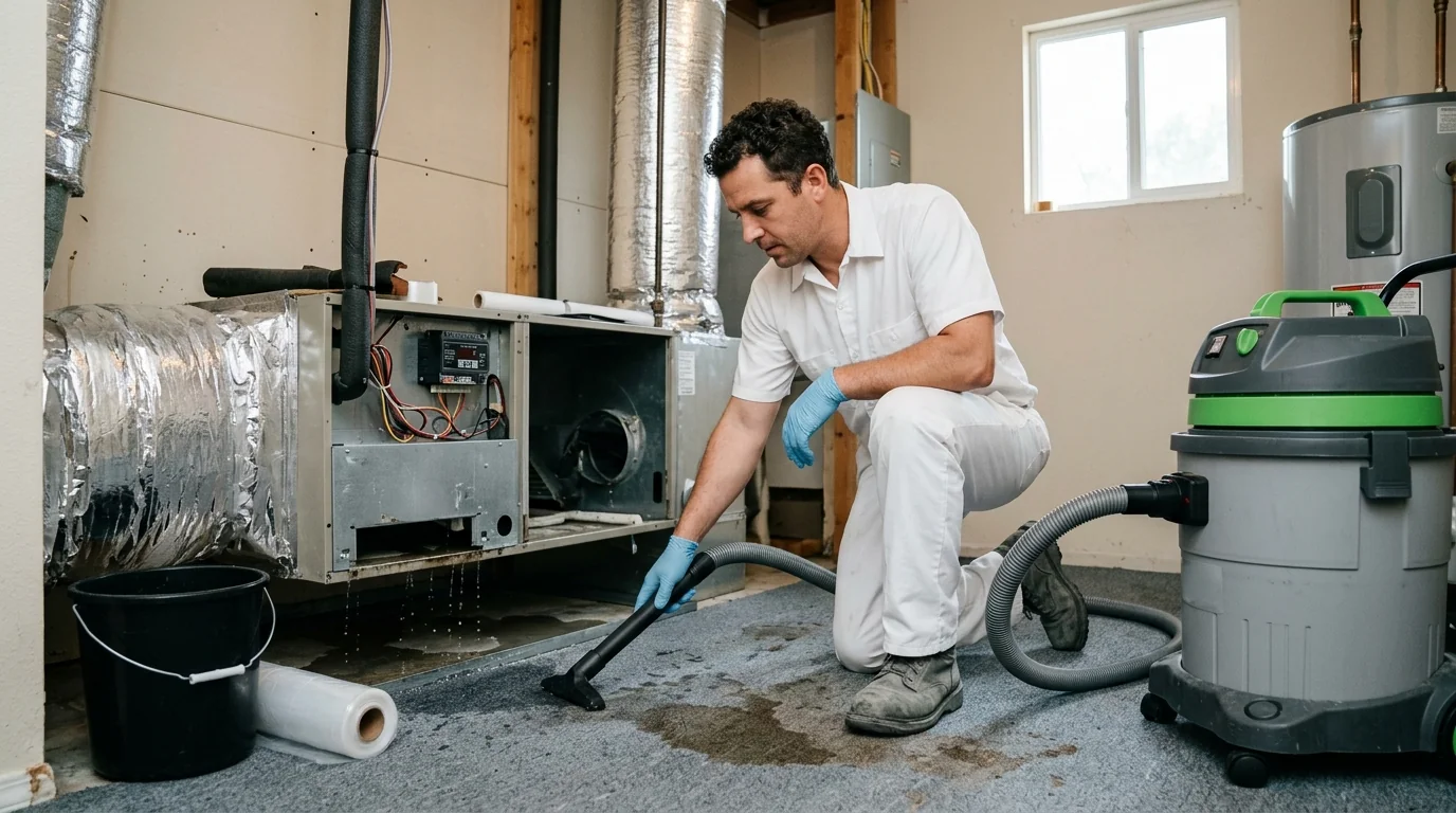 HVAC Water Damage Cleanup crew serving Arcadia, Phoenix, AZ
