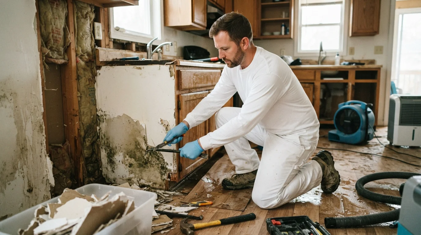 Kitchen Water Damage Repair crew serving Arcadia, Phoenix, AZ